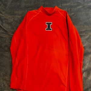 Nike Illinois Fighting Illini Men’s Large Long Sleeve Shirt